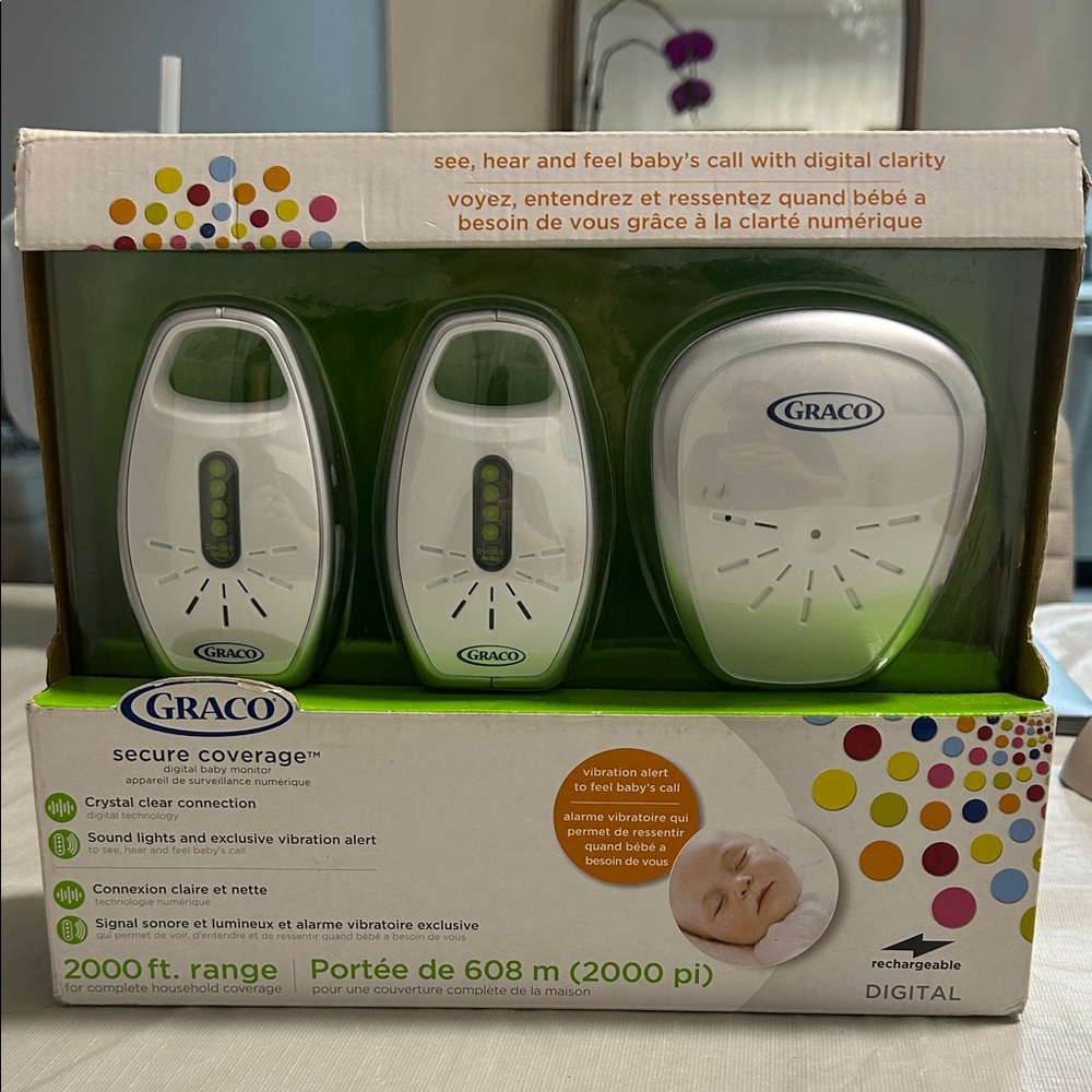 Graco Secure Coverage Digital Baby Monitor Set